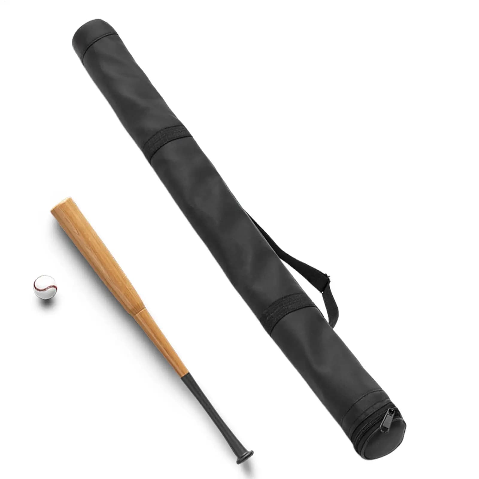 Baseball Bat Cover Scratch-Resistant Racket Sleeve Lightweight Bat Protector Sticks Holder Pouch For Travel School Practice