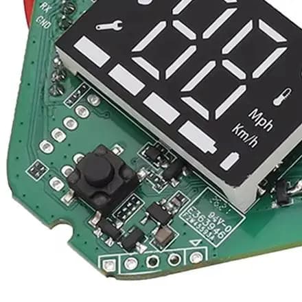 /For /Kugoo /For Kirin For S1 Electric Scooter Meter Display Board Green PC Metal Instrument Panel Replacement Part Dashboard Ac
