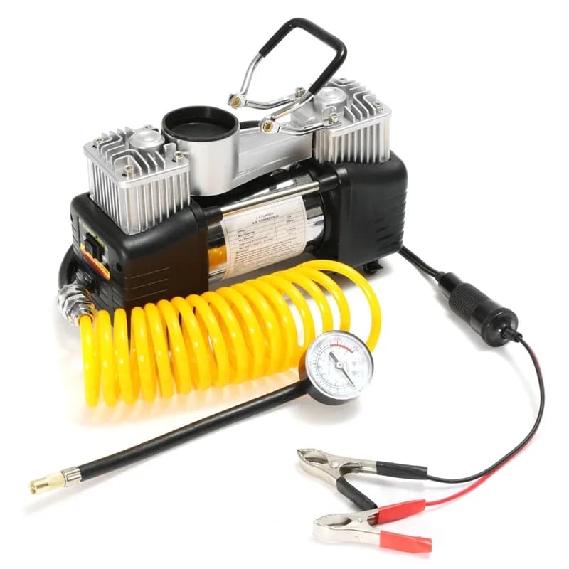 150PSI compressore d'aria gonfiatore per pneumatici per auto 60L pompa portatile 4WD Kit milwau