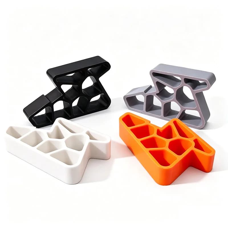 practical multi-purpose Heavy Duty Door Stopper Non-Slip Balcony Window Door Wedge Easy Install for Home Office Bathroom Kitchen
