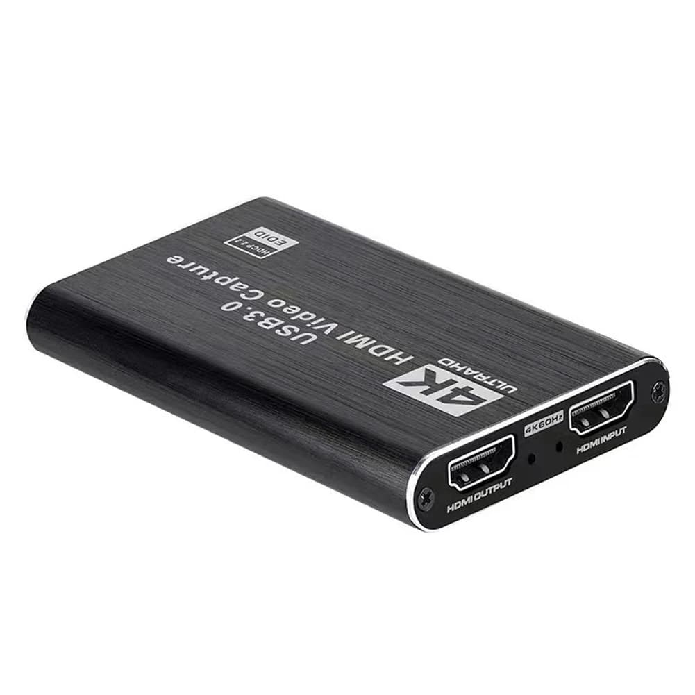 USB 3.0 4K 60HZ game acquisition device, HDMI compatible screen recording board, HDMI HD recorder for use with PS4 games