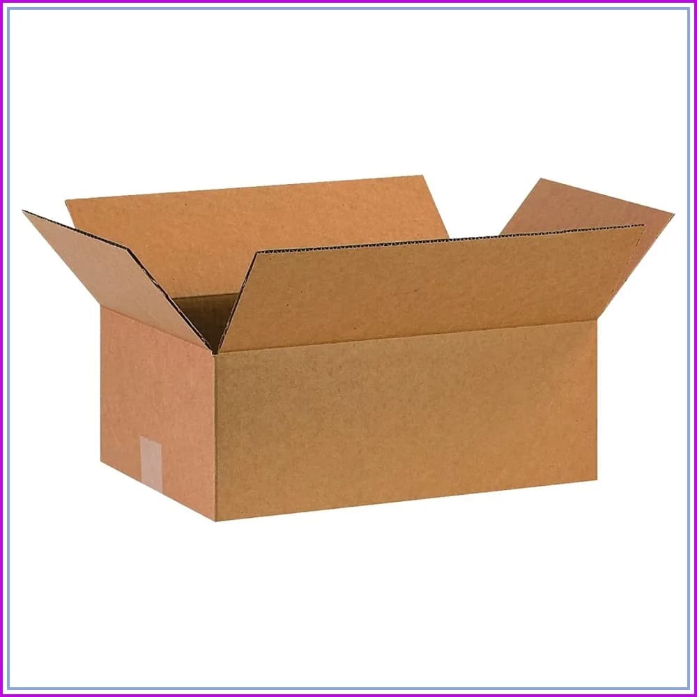 13x9x6 Corrugated Cardboard Boxes, Medium, Pack of 25 for Shipping, Moving, Storage