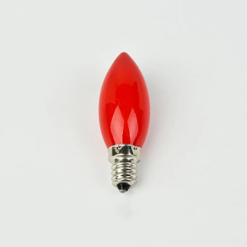 Offerta Speciale: Lampadina LED per Altare E12/E14, Candela Rossa, Lampada Decorativa per Tempio e Buddha