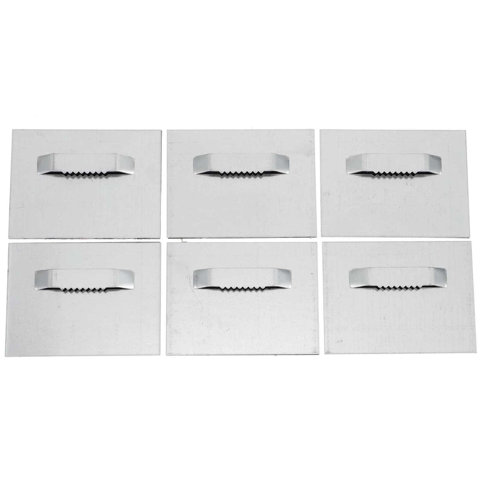 Set di 6 Ganci per Appendere Cornici, Supporto da Parete per Casa, Bagno, Vetro, Ferro, Decorazione con Cornici, Design Pratico