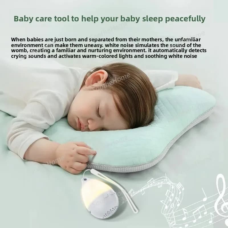 Altoparlante Bluetooth Mini altoparlante Altoparlante Bluetooth intelligente, macchina per il rumore bianco, monitoraggio dei pianto, dispositivo di aiuto per il sonno, comfort del bambino