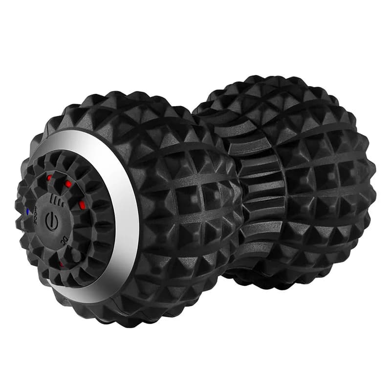Electric Massage Peanut Ball 4 Speed USB Rechargeable Vibration Sports Yoga Foam Roller Muscle Relaxation Small Fitness Equipment