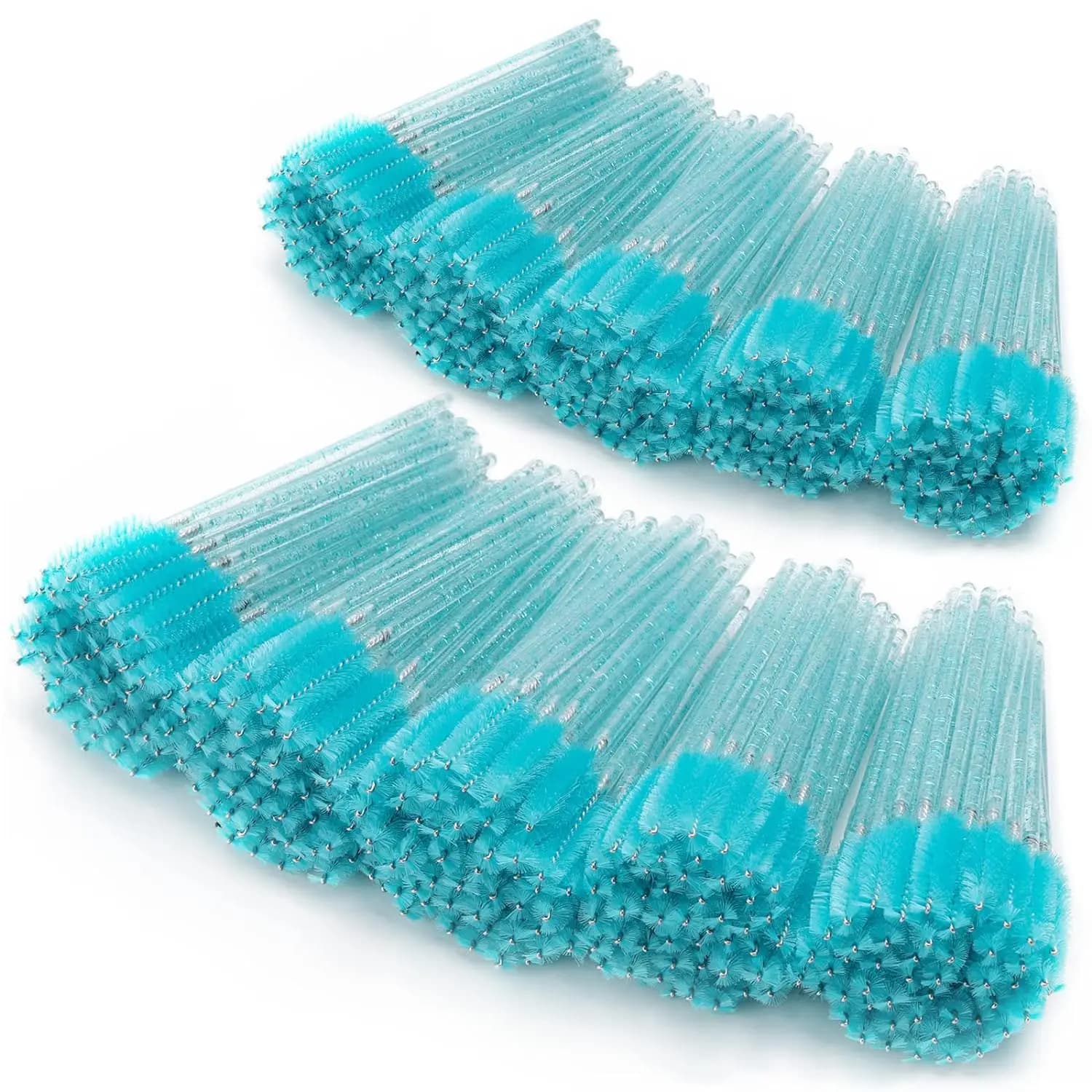 Brushes Disposable for Mascara and Extension Eyelashes, 1000/2000 Pieces, Colorful, for Eyebrows and Eye Treatments