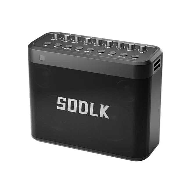 SODLK S1314 200W Altoparlante Professionale per Feste, Speaker Wireless Portatile per Karaoke all'Aperto con Bluetooth
