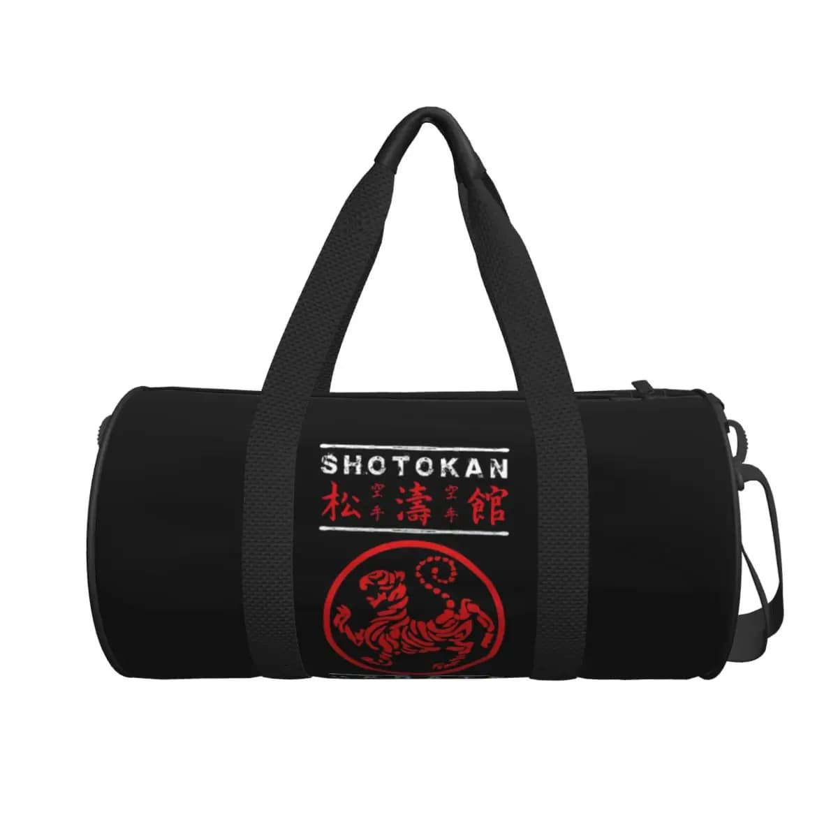 Shotokan Karate Testo bianco Borsone grande da palestra Borsone multifunzionale Borse da viaggio Borse Borsa fitness