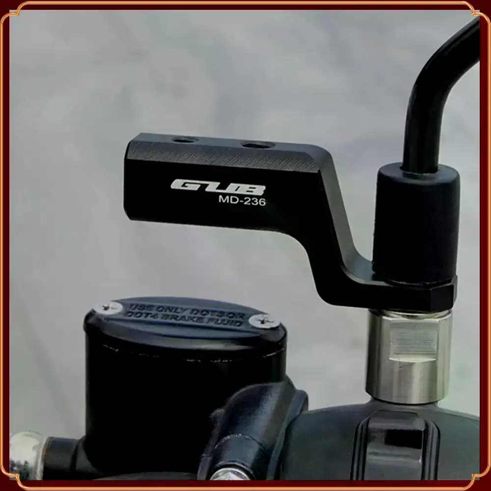 GUB MD236 Supporto per telefono Supporto per manubrio Supporto per specchietto retrovisore Staffa di estensione Installazione semplice per bicicletta elettrica moto
