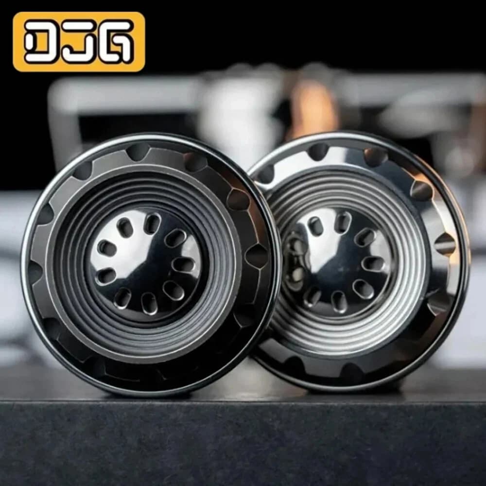 DJG EDC Core Ring Fidget Spinner Haptic Coin Stainless Steel Stress Relief Toy Fidget Toys For Adults Anxiety Toys