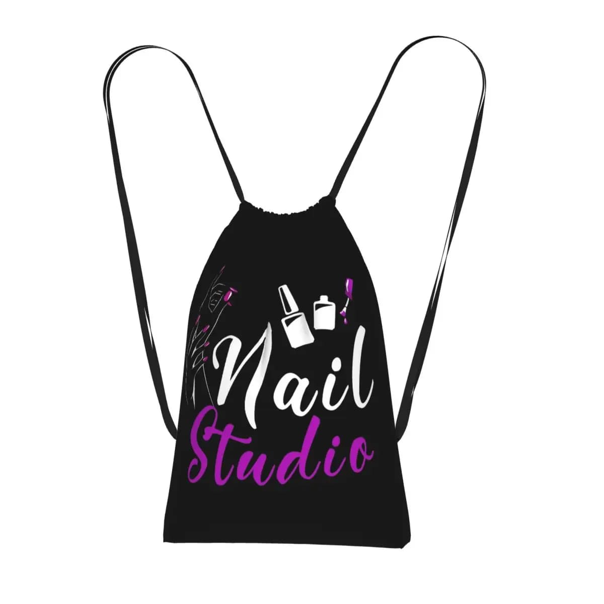 Zaini Multifunzione con Coulisse per Smalto e Manicure, Borse Sportive, Borse per Libri, per Uomo Donna Scuola
