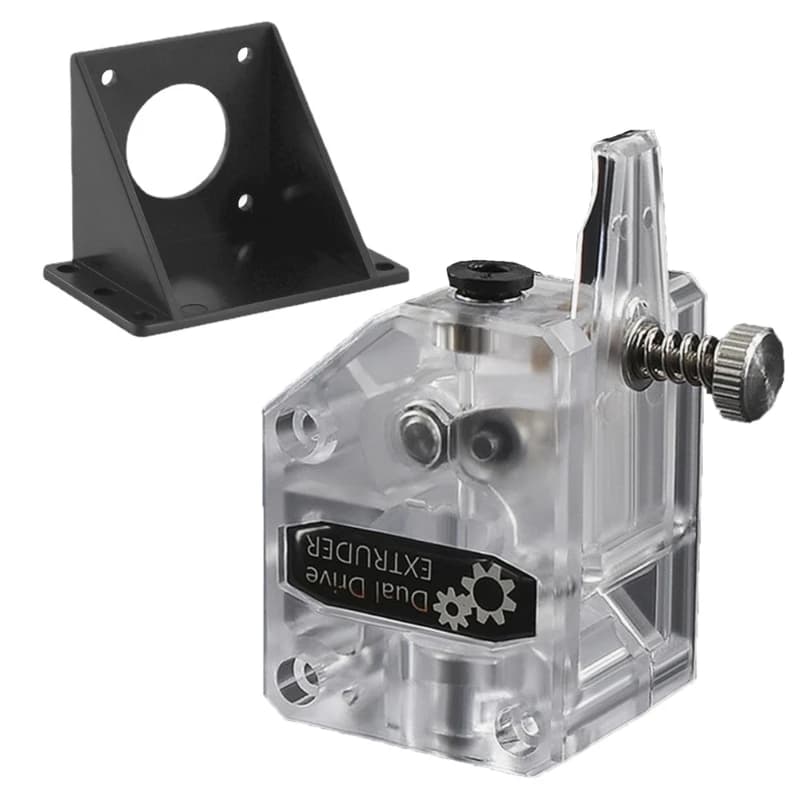 Estrusore a doppia marcia trasparente accessori per stampanti 3D estrusore di riduzione BMG versione di aggiornamento dell'alime