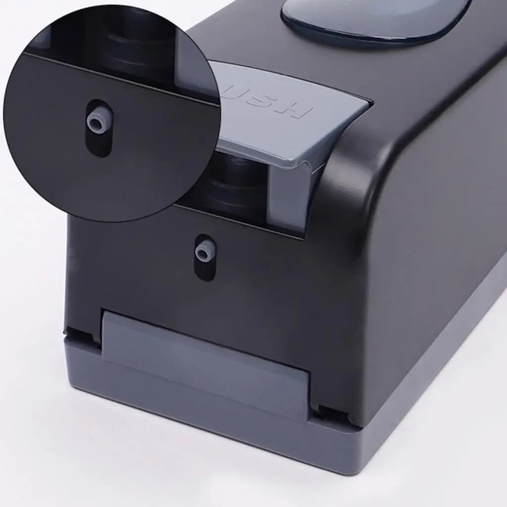 Dispenser di sapone liquido con finestra trasparente, contenitore da appendere per lavarsi le mani, lavello da cucina, bagno, hotel, ufficio