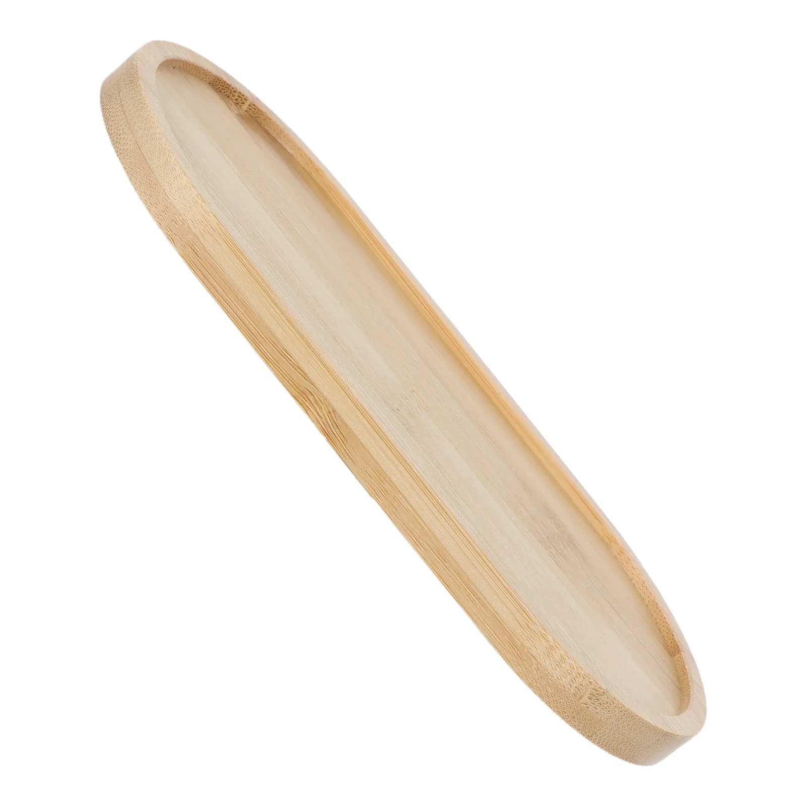 Soap Dispenser Tray Bamboo Decorative Soap Holder Bathroom Vanity Organizer Restroom Sink Liquid Dispenser Tray 5.89x3.93x3.54in