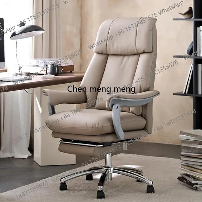 Poltrone da Ufficio Reclinabili di Lusso, Poltrone Direzionali Moderne Ergonomiche, Sedie da Gaming Regolabili, Arredamento per Ufficio