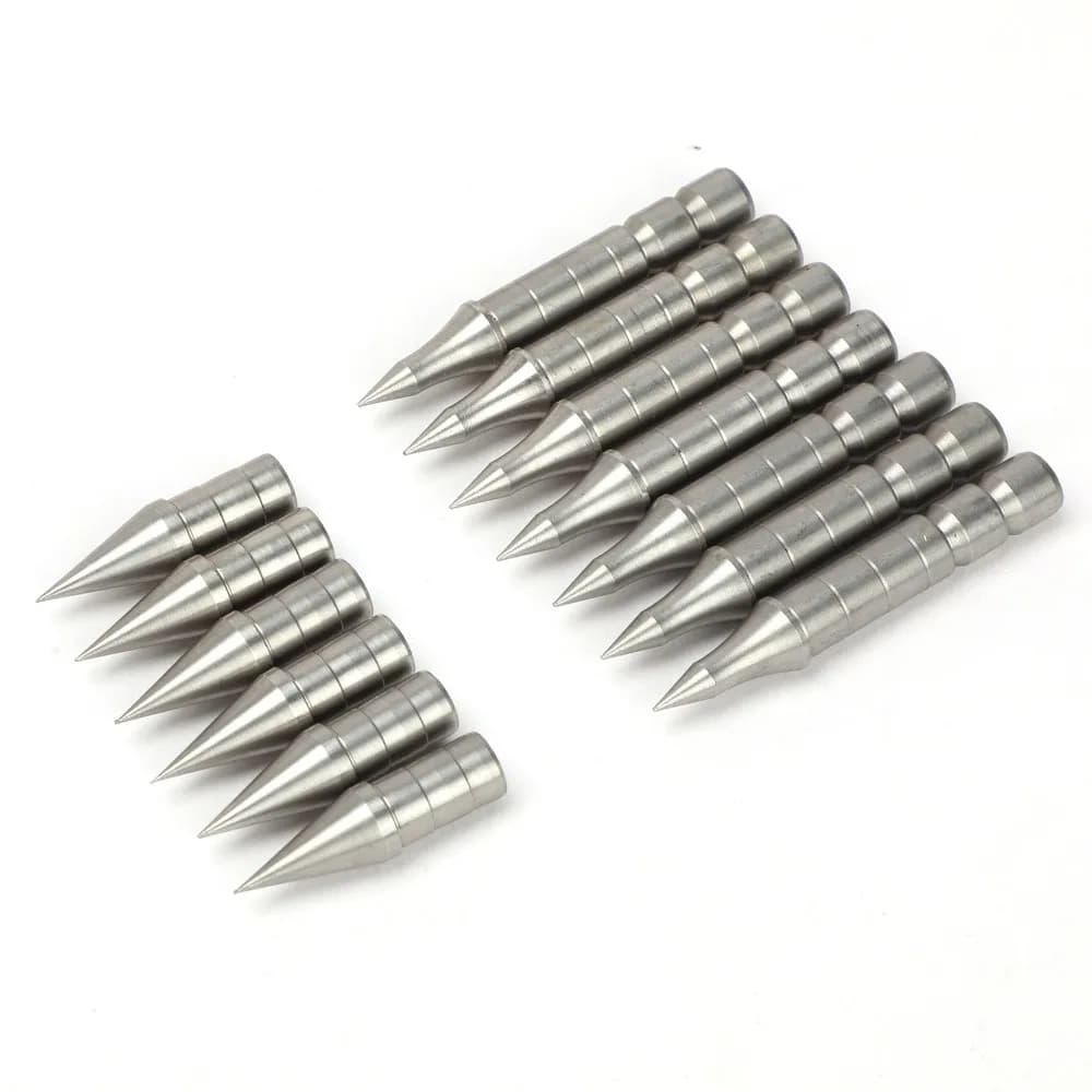 6/12 pz ID 8.0mm Punta di Freccia Tiro Con Arco Broadheads 100/120/180 grana Per Arco Composto Recurvo Punta di Freccia FAI DA TE
