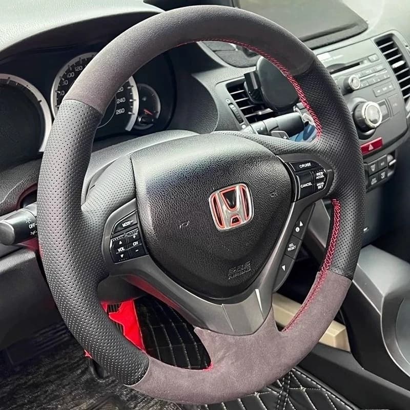 For Honda Accord Euro 2008-2012 Car cover in real leather hand-sewn non-slip suede