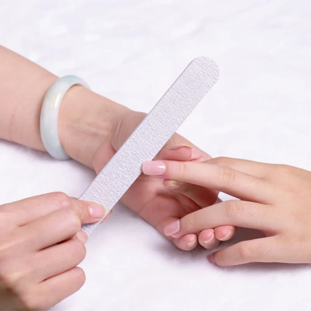 50 Pezzi Strisce per Unghie Monouso Speciali per Manicure, Blocco Buffer per Unghie