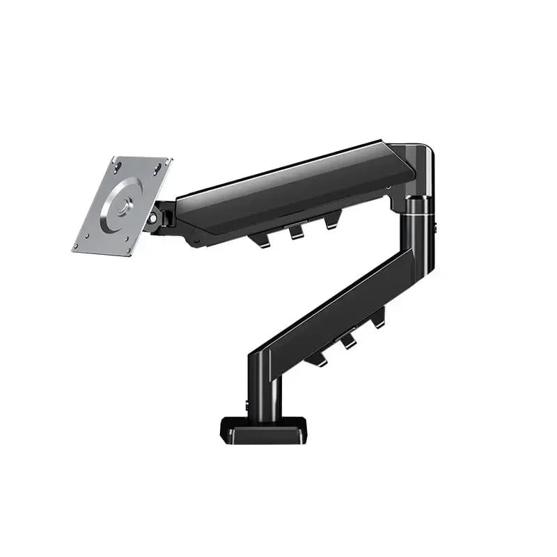 Base per monitor da ufficio con rack di elevazione per computer rotante con supporto per display da 17-32 pollici, pressione dell'aria
