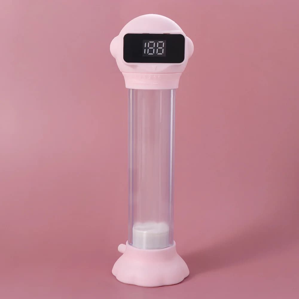Manubrio per Respirazione Profonda con Contatore, Resistenza Regolabile, Design Ergonomico, Allenatore Respiratorio con Contatore