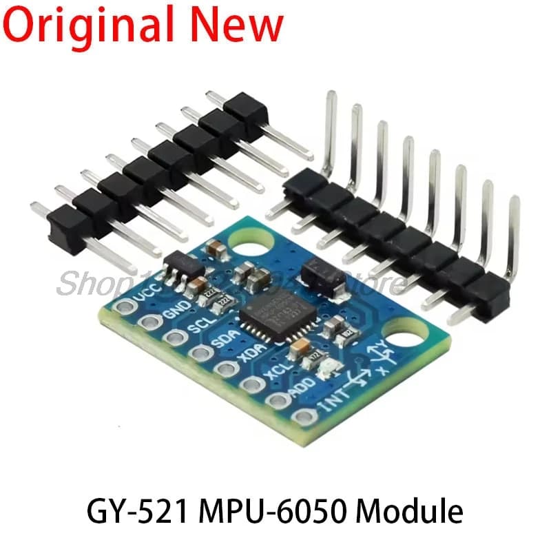 IIC I2C GY-521 MPU-6050 MPU6050 Analog 3 axis gyroscope sensor + Accelerometer module for Arduino with 3-5 V DC pin