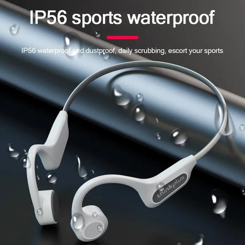Scelta Lenovo X3 Pro TWS Bluetooth V5.3 Auricolare wireless a conduzione ossea IP56 Auricolari impermeabili Cuffie sportive per la corsa