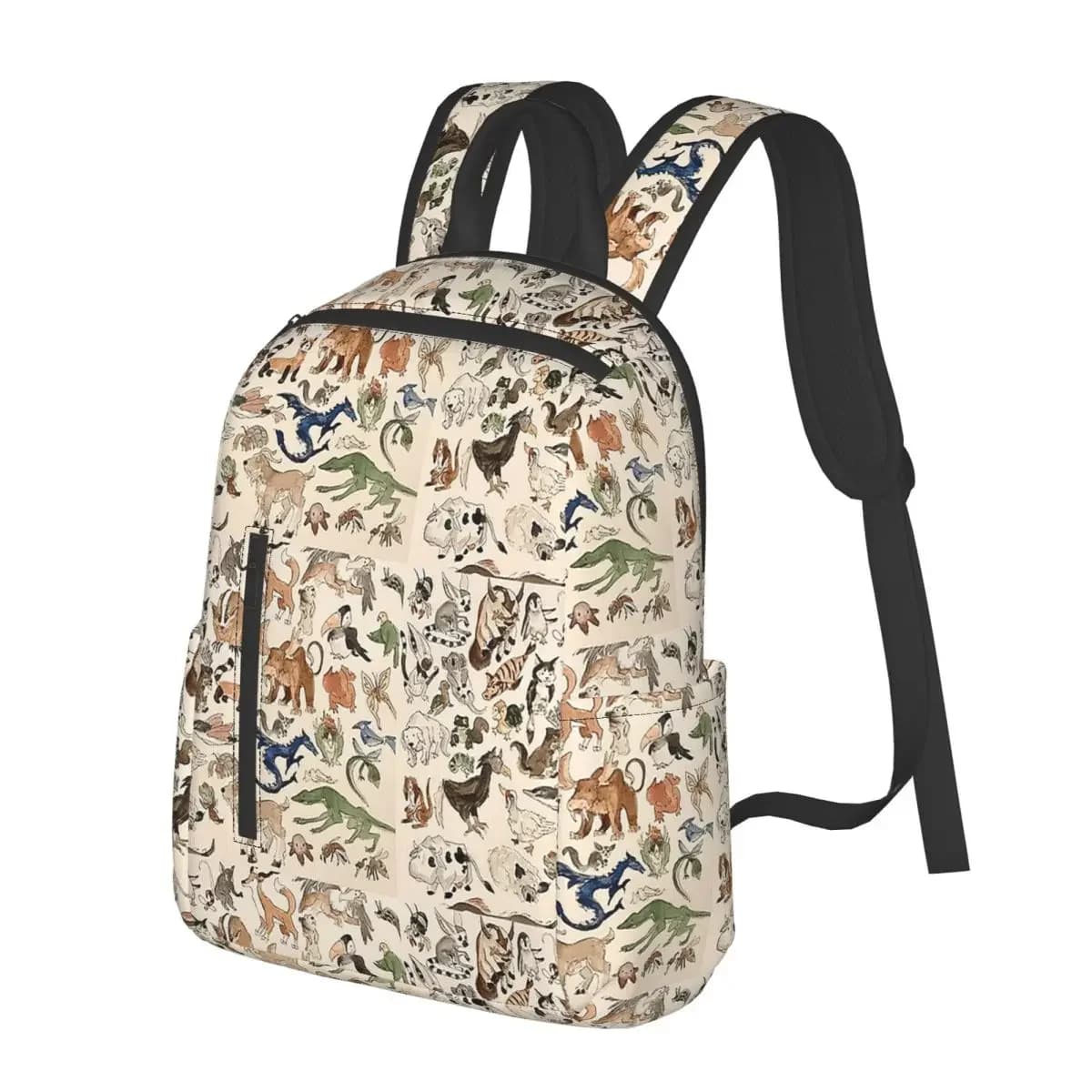 Avatar The Last Airbender Show, Appa, Momo, Turtle Duck Zaino per studenti, borsa da scuola per ragazzi e ragazze, borsa a tracolla alla moda
