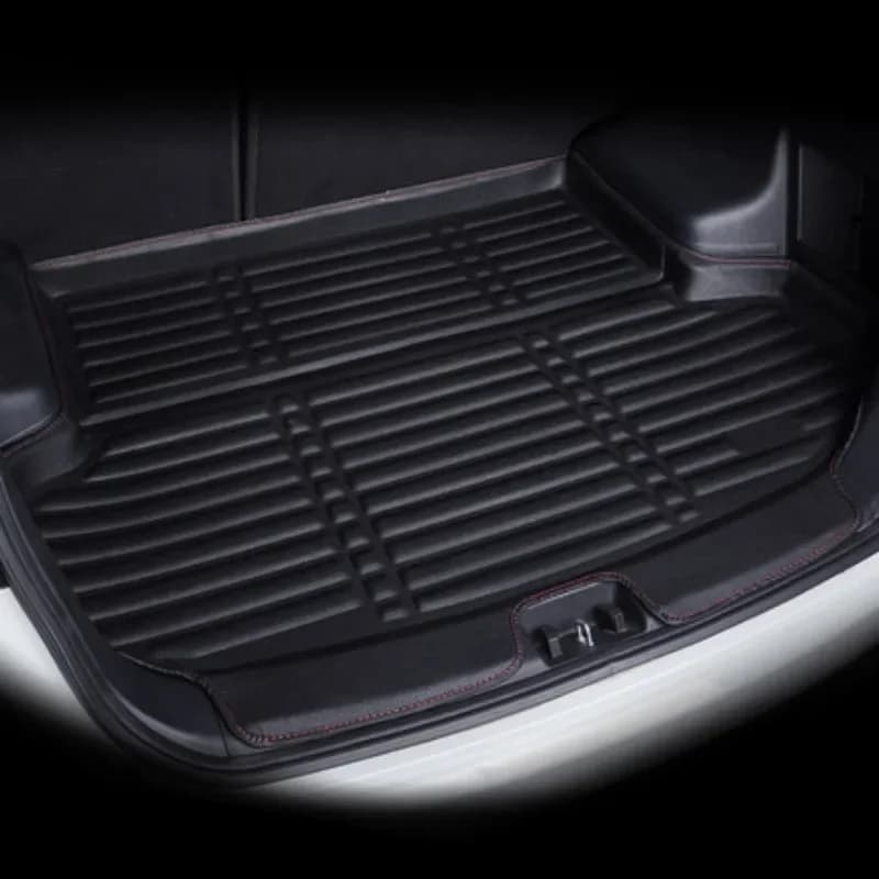Measuring NISSAN QASHQAI J11 2014-2018 5-seater mat rear luggage compartment lining floor tray for load carpet mud protection