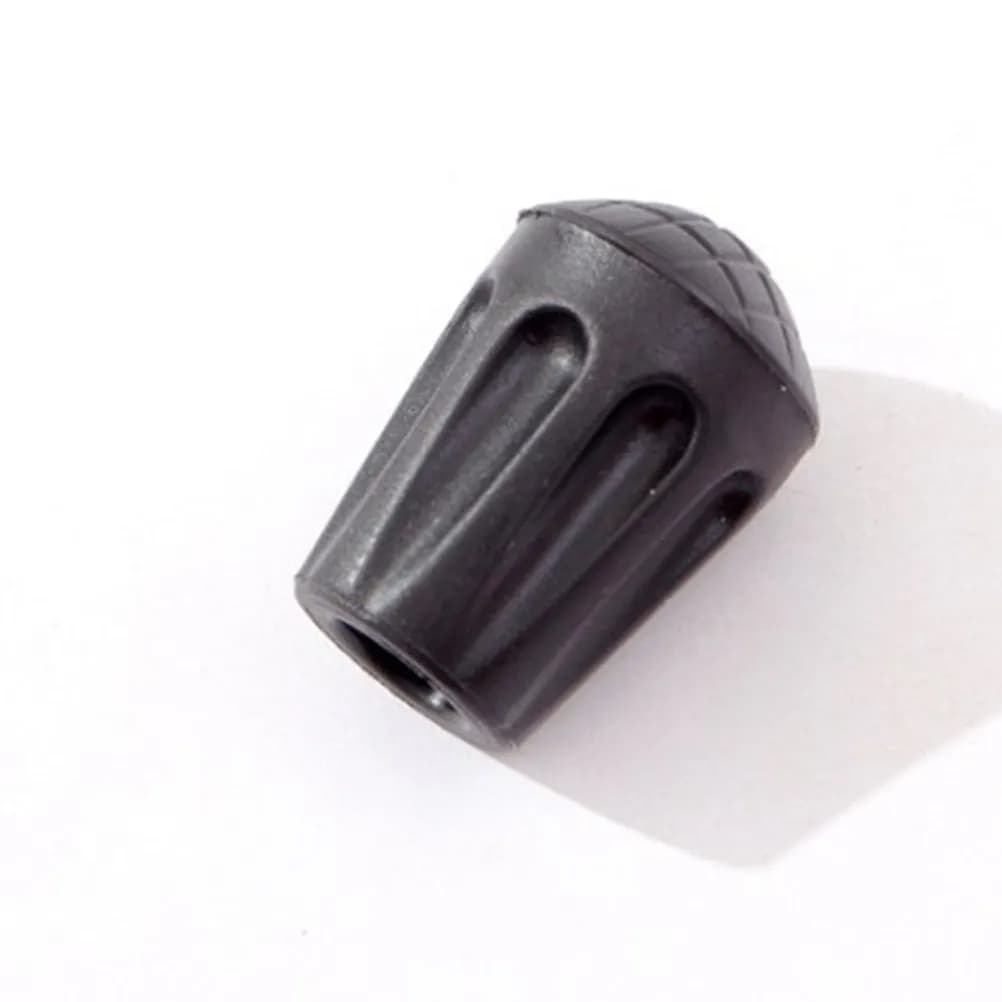 6 Pieces 3.3 cm Trekking Stick Covers, Anti-slip Premium Hoods and Resistant for Hiking, Climbing and Mountaineering