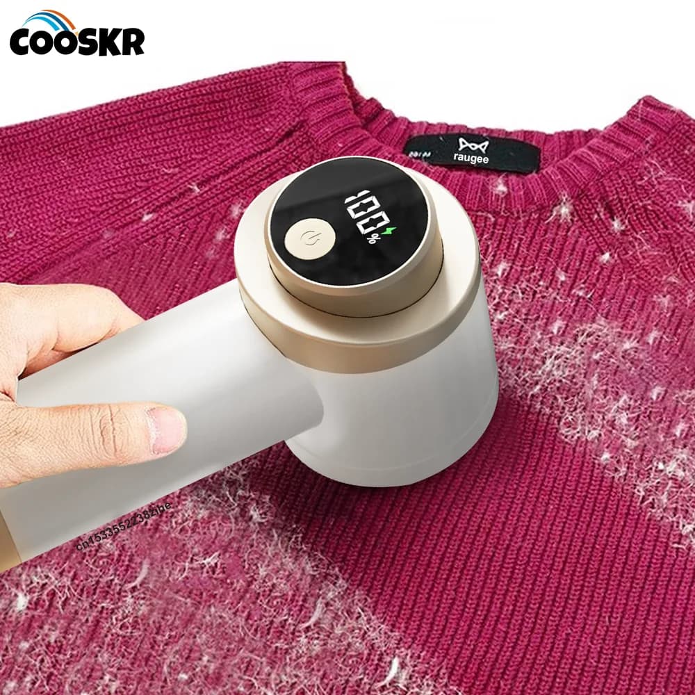 Levapelucchi per abbigliamento Rasoio in tessuto Vestiti Pellet Palla per capelli Fluff Remover Lint Trimmer elettrico Levapelucchi ricaricabile