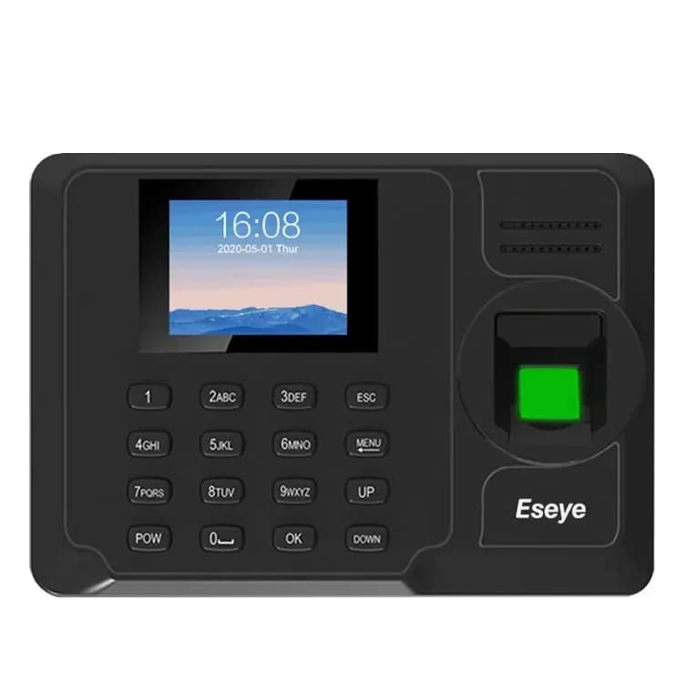 001 Eseye Sistema biometrico USB per presenze dei dipendenti da ufficio Orologio con impronte digitali con chiavetta USB Comunicazione SDK TCP gratuita
