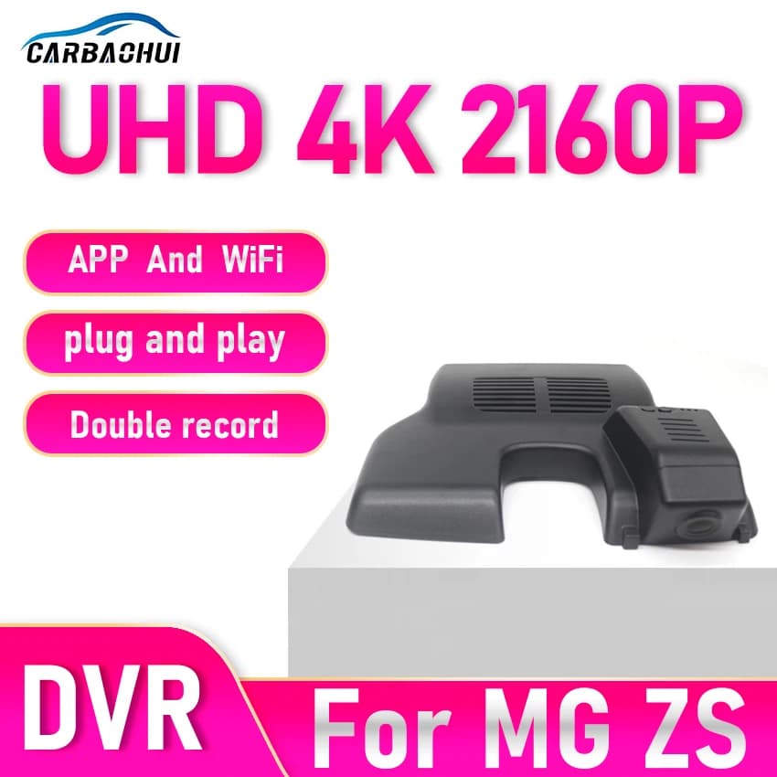 For MG ZS ZX EZS ZST VS Astor 2020-2024 Dash Cam for Auto Camera Recorder Dashcam WIFI Auto Dvr Devices Registration Accessories