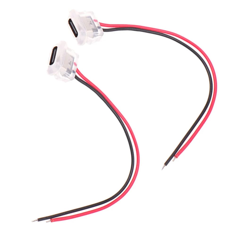 Per la ricarica all'aperto, porta di ricarica USB-C trasparente, presa di ricarica impermeabile per anello impermeabile in silicone per esterni