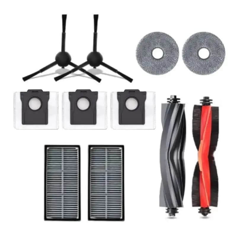 A40Z-11PCS Per Dreame Bot X30pro Ultra X30pro Plus Robot Aspirapolvere Parti di Ricambio Principale Spazzola Laterale Filtro Mop Sacchetto di Polvere