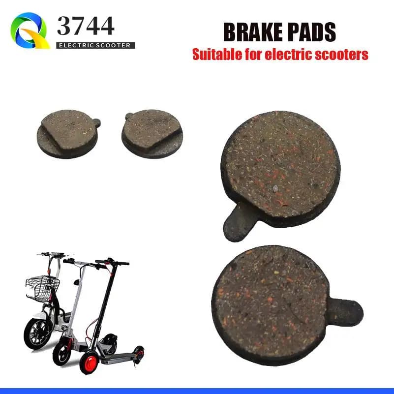 2pcs Cycling Organic Resin Disc Brake Pads For KUGOO M4 PRO Electric Scooter Folding KickScooter Caliper Brake Disc Braking Part