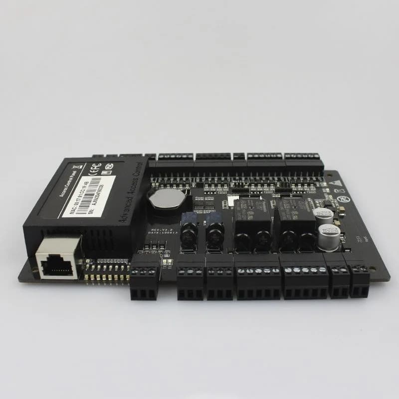 Pannello di Controllo Accessi IP ZK C3-200, Sistema di Sicurezza TCP/IP RS485 Linux per 2 Porte con Controllo Bidirezionale per Uffici, Hotel, Fabbriche, 30000 Utenti