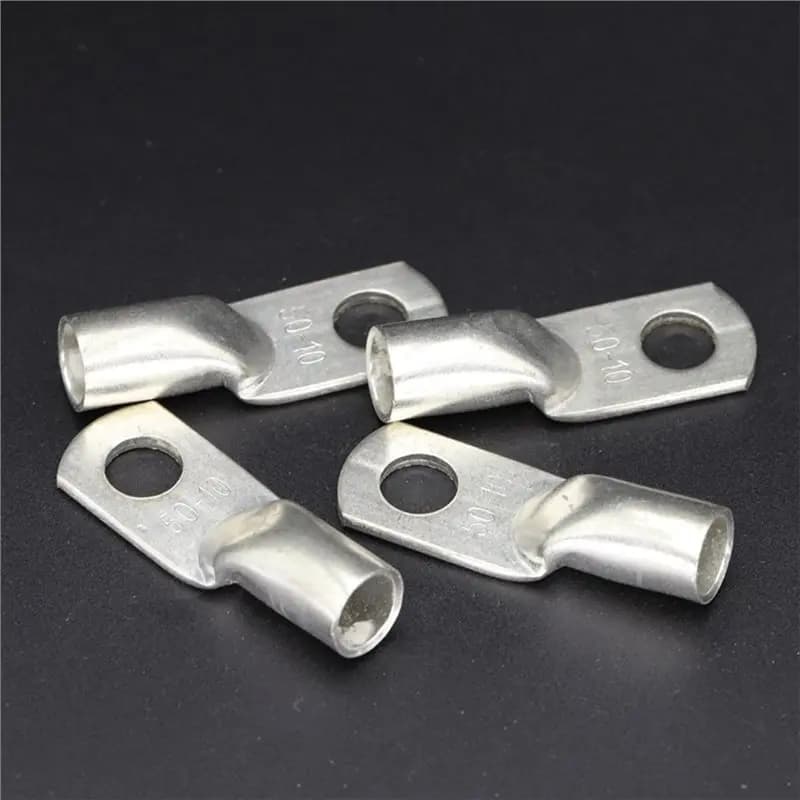 F-F SC Type Tinned Copper Wire Crimp Terminal 40Pcs Ring Cable Connector Lugs 4Mm2 M4/M5/M6/M8
