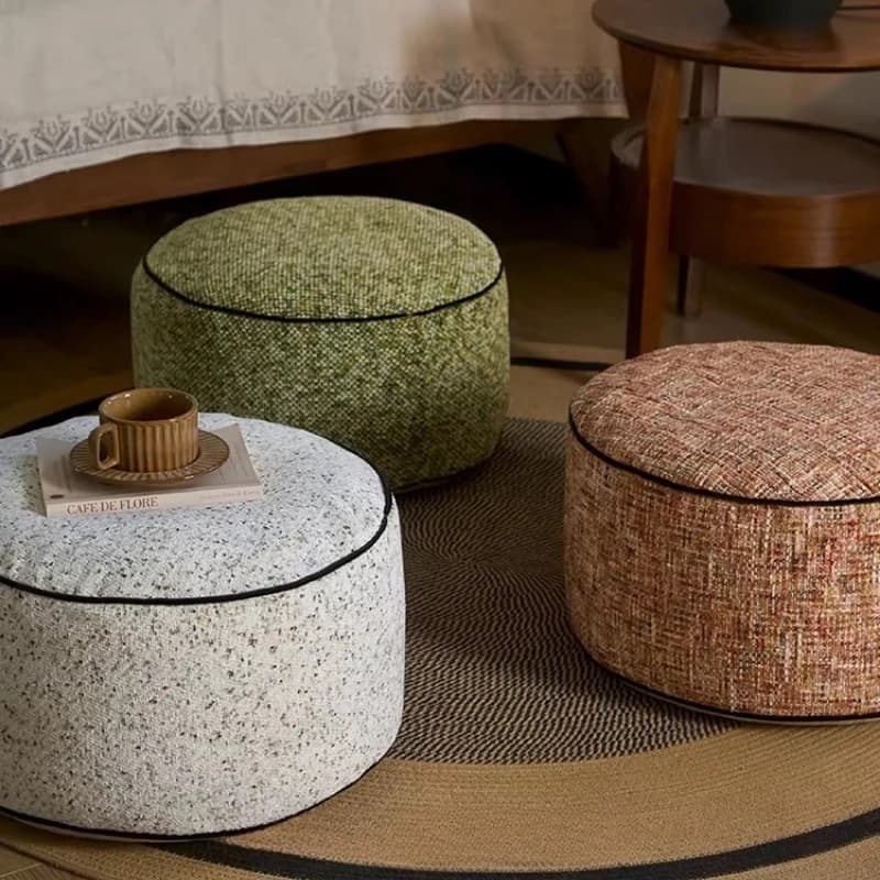 Japanese-style Floor Cushion for Sitting Tatami Meditation Pillow Soft Reading Pillow for Living Room Comfortable Floor Seating