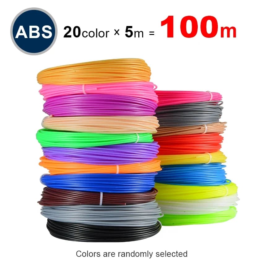 3D Pen Perfect Special Filament ABS PLA 1.75mm 3D Printer Filament ABS 3D Pen PLA plastic 20 colors ABS 1.75 no pollution