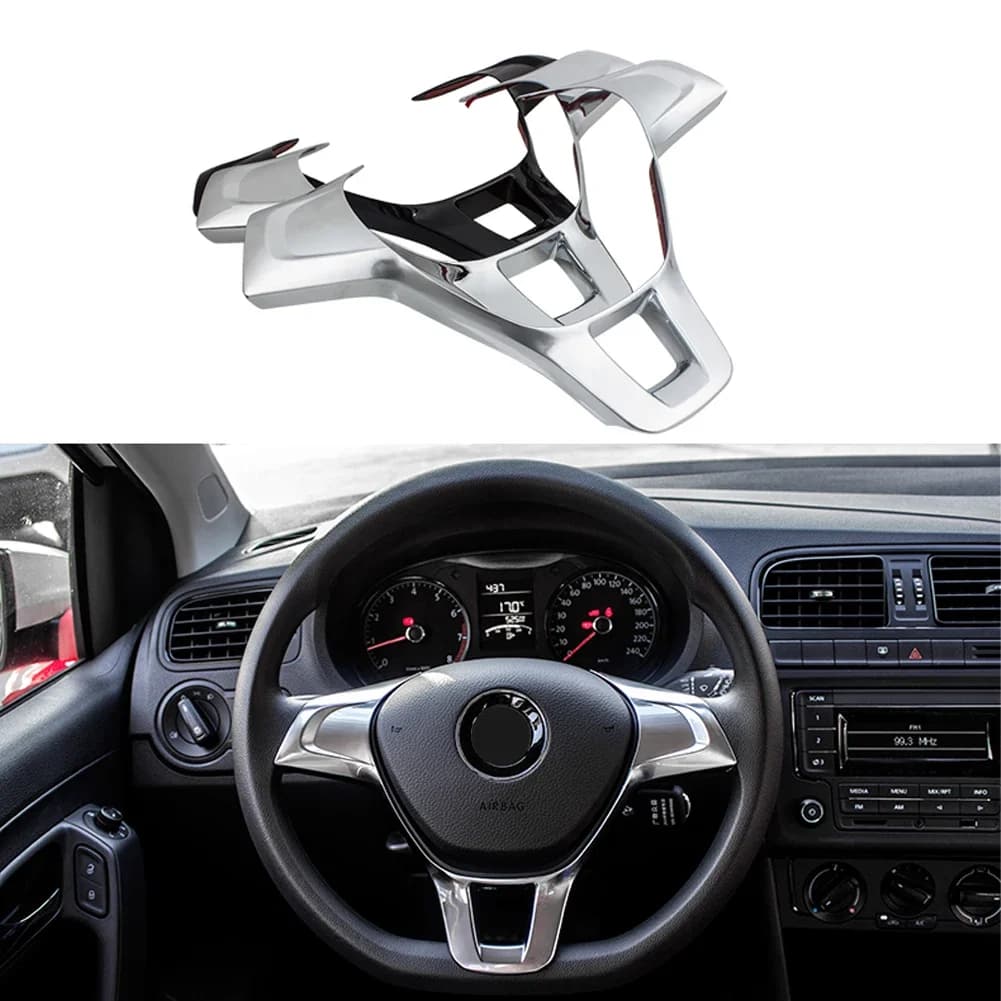 Interior Car Wheel Cover Trim Wall decal Accessories for Volkswagen VW Golf 7 GTI MK7 POLO 2014 2015 Jetta MK6 2015 2016