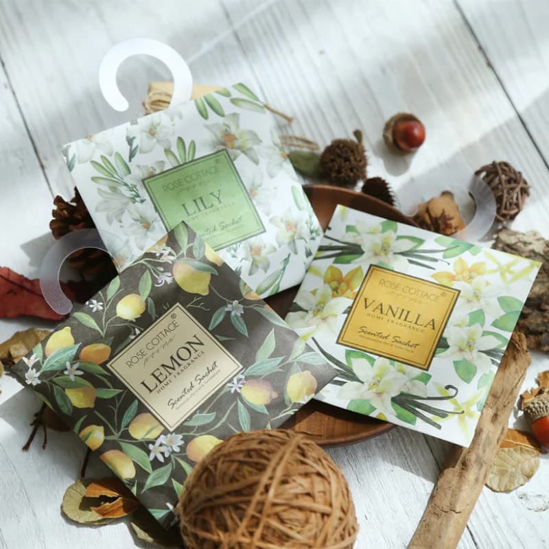 1 pcs bag of aromatherapy natural sachet hanging fragrant bag for cupboard auto fragrance refreshing air supplies for the house