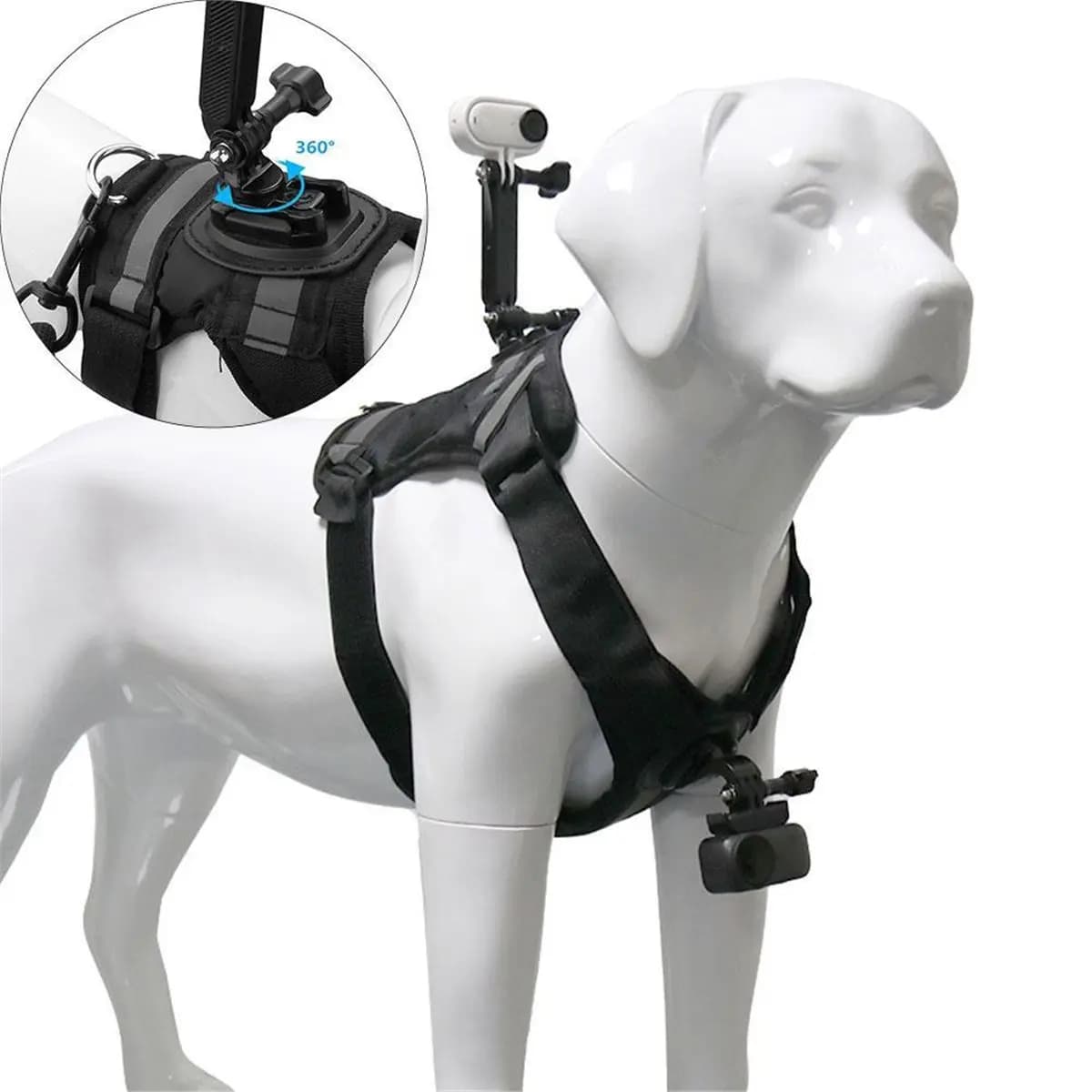 2026 NEW Pet Dog Photography Stand Vest Dog Harness Camera Mount Vest Pet Harness Action Camera Mount Holder