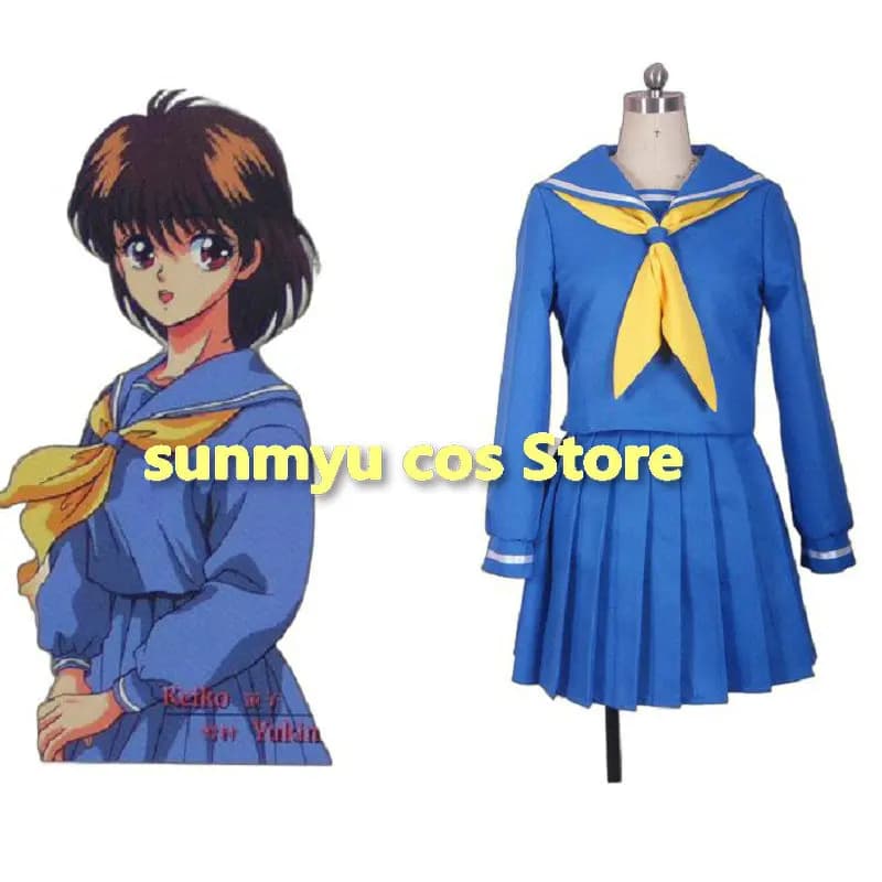 Yu Yu Hakusho Yukimura Keiko Costume Cosplay Formato personalizzato Halloween