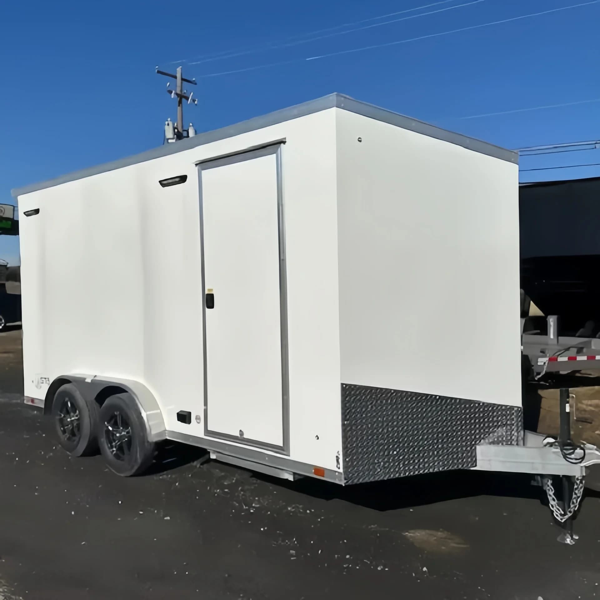 Carrello per rimorchio per camion per alimenti da cucina portatile per esterni Carrello per snack mobile per camion dei gelati Caravan per campeggio e ristorazione
