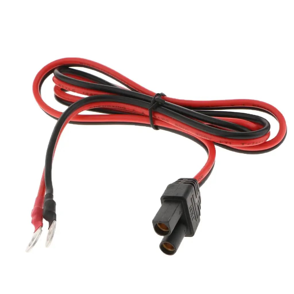 Avviatore di emergenza per auto Cavo adattatore di alimentazione EC5 Convertitore terminale ad anello in filo di rame per carica batteria e alimentatore di emergenza 12V