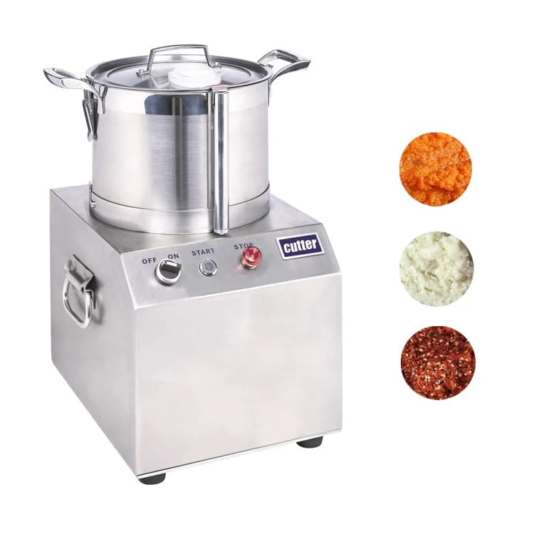 Piccolo tritatutto commerciale per alimenti vegetali 3L/4L/6L/10L/15L Frullatore per polpa per peperoncino/aglio/arachidi/frutta