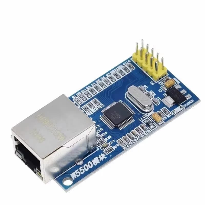 USR-ES1 W5500 SPI a LAN modulo di rete Ethernet convertitore TCP IP 51/STM32 interfaccia SPI W5100 per Arduino Internet of Things