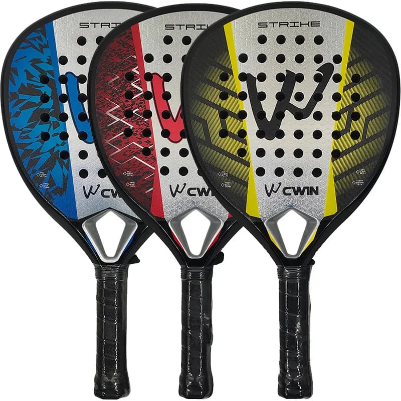 La nuova racchetta da padel in fibra di carbonio 3K, racchetta da padel con schiuma elastica EVA, racchetta da beach tennis, racchetta da tennis in fibra di carbonio.