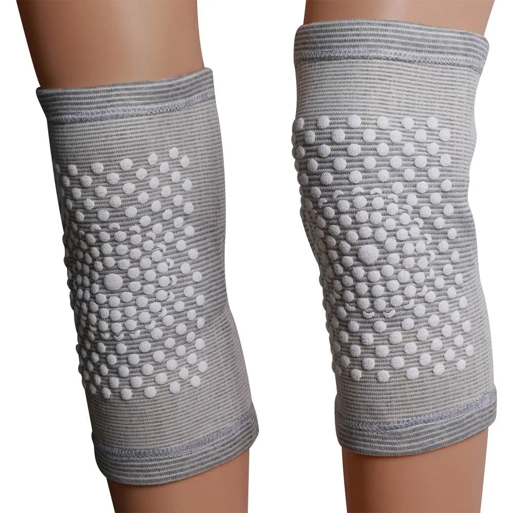 Ginocchiere Antiscivolo 2 Pezzi per Recupero da Lesioni e Artrite, Ginocchiere Autoriscaldanti, Supporto per Articolazioni, Ginocchiera Termica